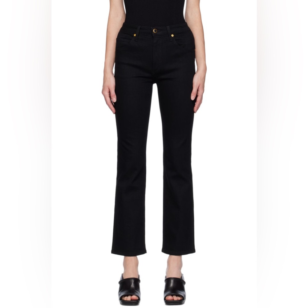 KHAITE Vivian Cropped Jean